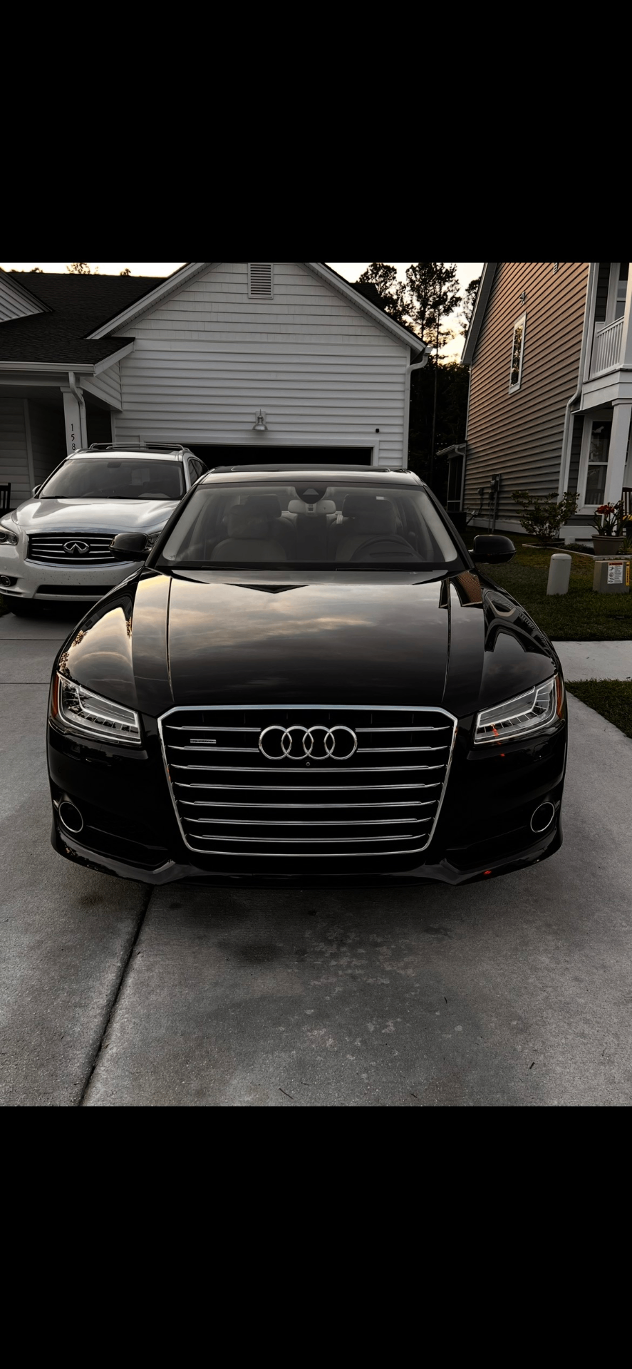 Ceramic Coating — Black Sedan